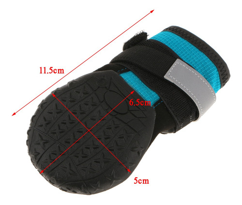Imagen 9 de 9 de Zapatos Resistentes Antideslizantes S Azul
