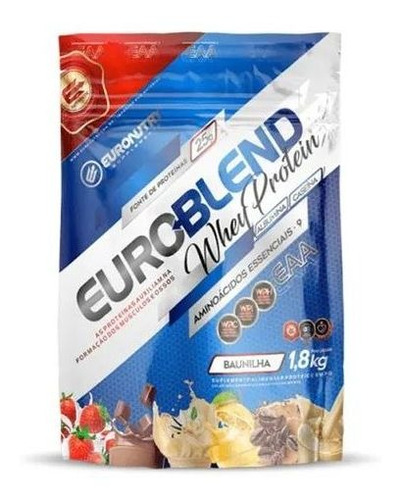 Whey Protein Euroblend 1.8kg - Euronutry - Proteína 