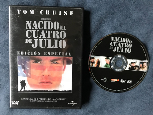Nacido El Cuatro De Julio Dvd Tom Cruise Original
