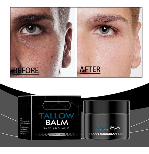 Crema Facial Antiarrugas H Para Hombre, Piel Firme, Hidrata