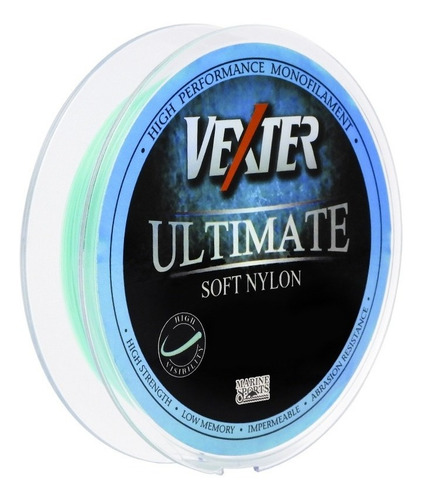 Imagem 1 de 1 de Linha Pesca Monofilamento Vexter Ultimate Soft 300m Azul