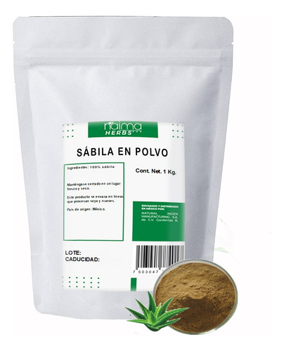 Sábila En Polvo 1 Kg Deshidratada (aloe Vera)