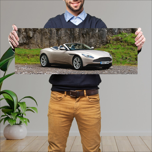 Cuadro 30x80cm Auto 2018 Aston Martin Db11 V8 Vo 596