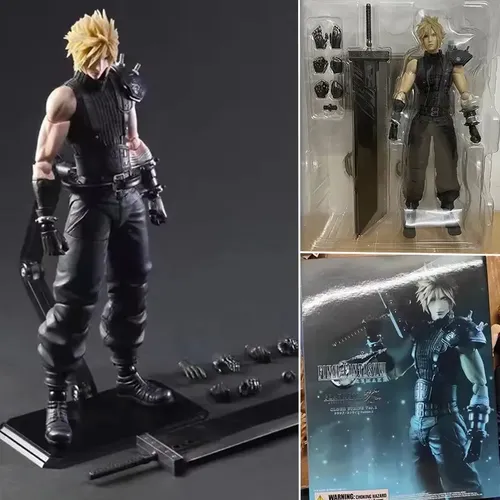 Figuras De Acción 1g Play Arts Final Fantasy Vii Cloud Y | Cuotas