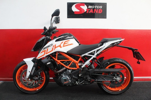 Imagem 4 de 11 de Ktm Duke 390 Abs 2021 Branca Branco