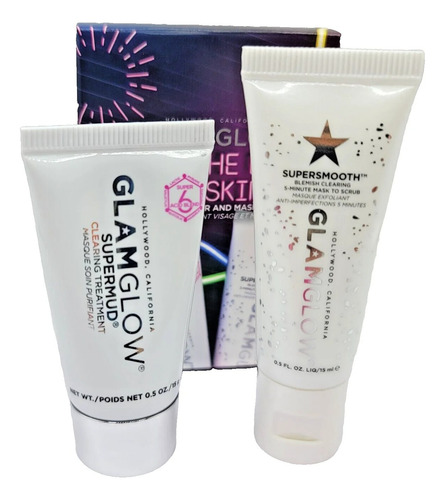 Kit Máscara E Sabonete Facial Glamglow Pore The Love Of Skin