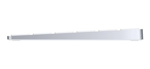 Imagen 4 de 4 de Apple Magic Keyboard español España color plata y blanco