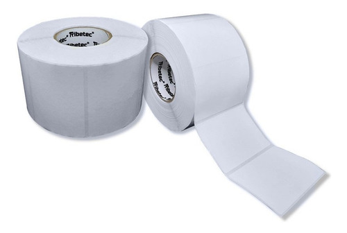 Etiqueta Bopp Plástica 4x3 (102x76 Mm) Rollo 2,000 Pzas C3 Color Blanco