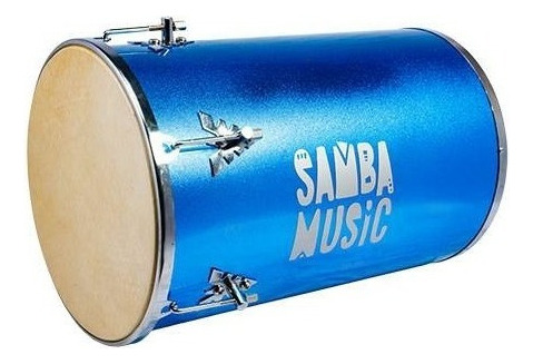 Rebolo Samba Madeira 50x12 Pvc Azul Celeste Sparkle