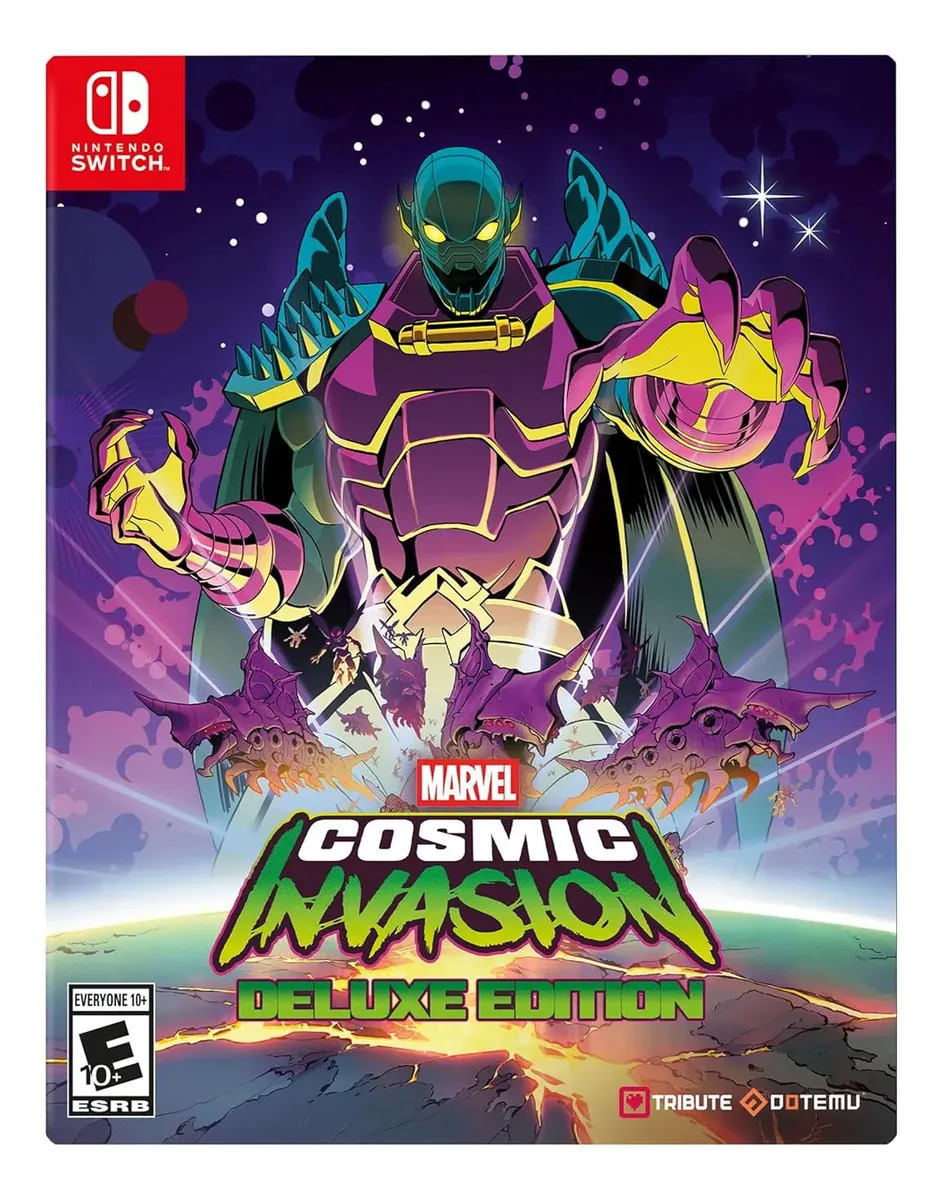 Soporte físico de Marvel Cosmic Invasion Deluxe Edition Switch