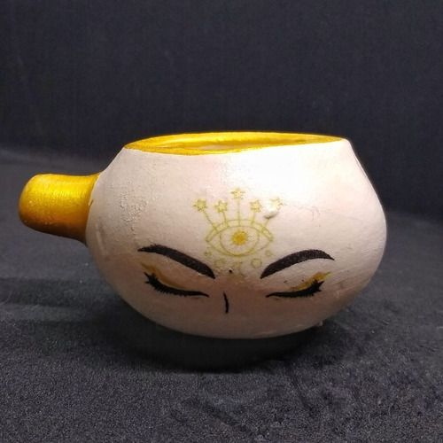 Imagen 3 de 10 de Sahumador Cerámico Con Diseños