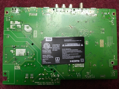 Mainboard Tv Led Tcl 32s321 (Usado)