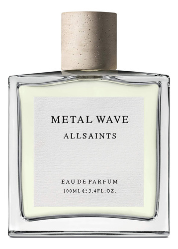 Allsaints Metal Wave - Eau De Parfum Unisex, 3.4 Fl Oz