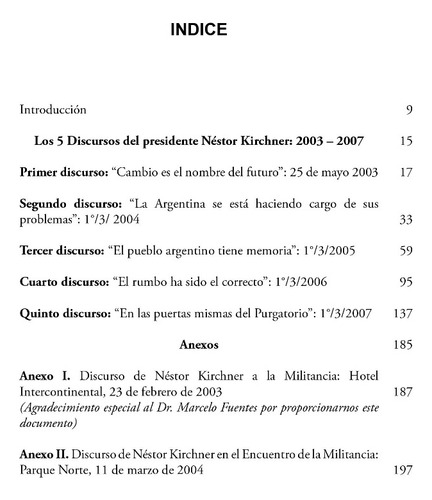 Libro Néstor Kirchner-discursos Institucionales 2003-2007