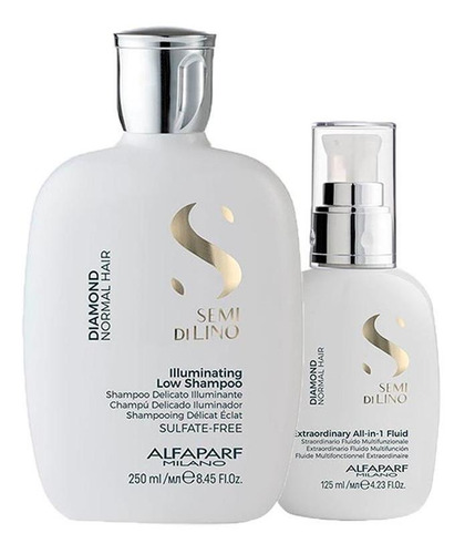 Kit Alfaparf Sdl Diamond - Shampoo 250ml + Finalizador 125ml