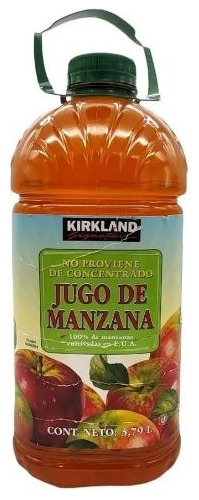 Jugo De Manzana Natural Kirkland Signature 3.79l 1pz