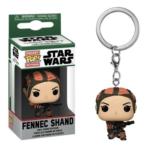 Funko Pop Llavero Fennec Shand Star Wars