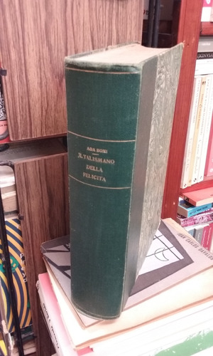 El Talismán De La Felicidad / Ada Boni / Cocina  En Italiano