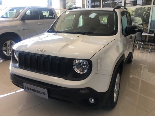 Jeep Renegade Sport At6 Blanca 2021 Directo De Fabrica