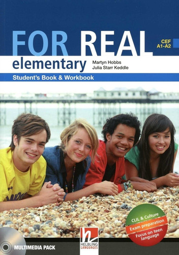 For Real Elementary - Book + Wbk - Martyn, Julia
