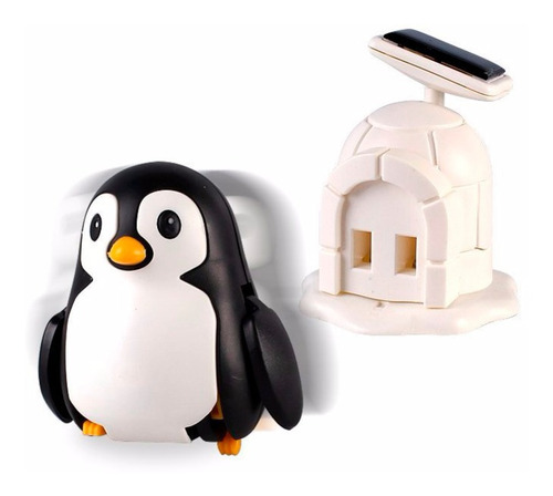 Pingüino Solar Caminante Armable Juguete Didactico Juego