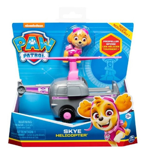 Paw Patrol Auto Patrulla Chase Marshall Sky Rubble Original 