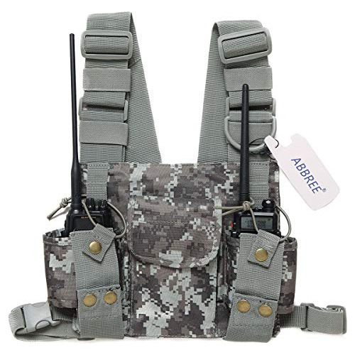 Abbree Front Pack Pouch Holster Vest Rig Rig Chest Bag Bolsa
