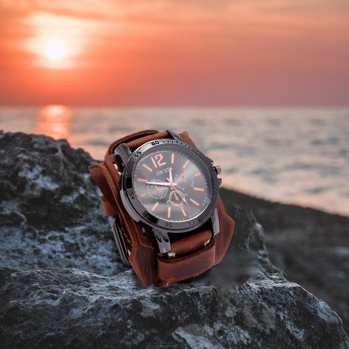 Reloj De Pulsera Para Hombre, Reloj De Pulsera Clásico Con