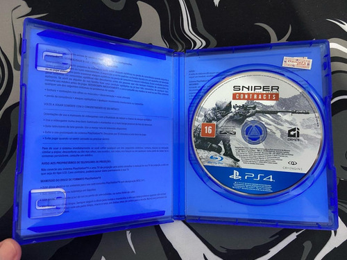 Sniper Ghost Warrior Contracts Standard Ps4 Físico Semi Novo (Usado)