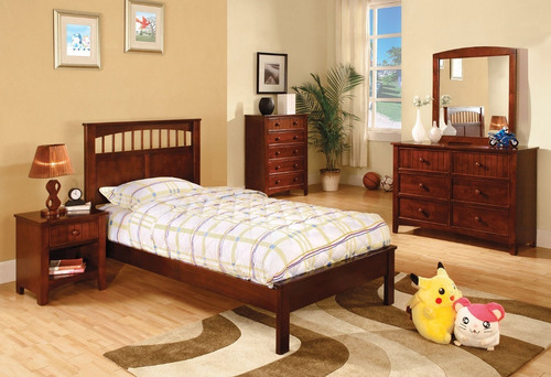 Imagen 2 de 4 de Cama Contemporánea De Madera, Individual ¡envio Gratis!