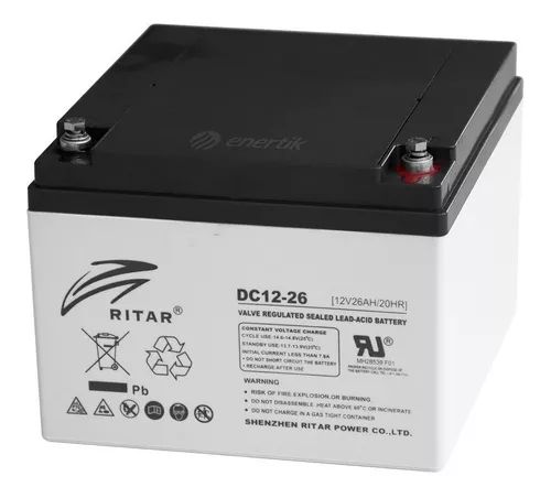 Batterie solaire ULTRACELL GEL 26Ah 12V - APB Energy