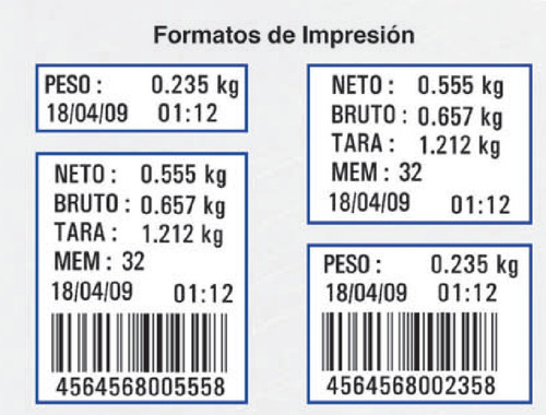 Imagen 2 de 2 de Báscula Electrónica Cap 2000 Kg X 200 G