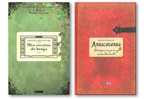 * 2 Libros: Abracadabra + Mis Recetas De Bruja * Tramunt 