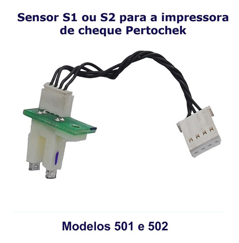 Sensor S1 Ou S2 Para A Impressora De Cheque Pertochek - 1 Un