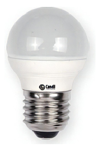 Lámpara Foco Gota Led E27 4w - Candil Color de la luz Luz Fría 6500k