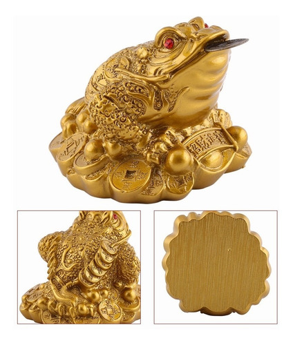 Sapo De La Suerte De Feng Shui Wealth Decoración Para El Hog