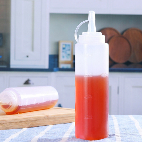 Imagen 4 de 8 de 2 Botellas De Crema De Ketchup De Plástico De 230 Ml Para En