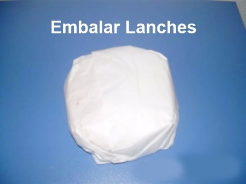 Papel Manteiga 35x35 C/400 Alimento Lanche Porção Wrap