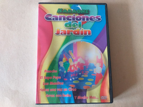 Dvd Karaoke Caciones Del Jardin