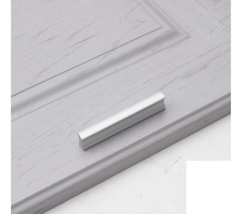 Manija Tirador Aluminio Anodizado Cocina Puerta Mueble 64mm