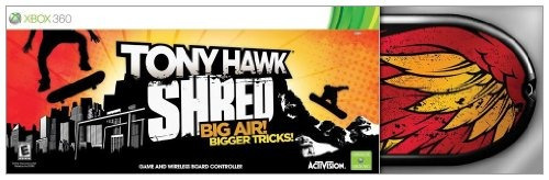 Tony Hawk: Shred Bundle -xbox 360.
