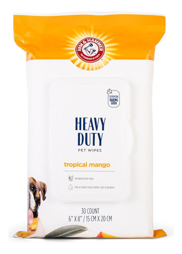 Arm & Hammer For Pets, Toallitas De Baño Multiusos De Alta R