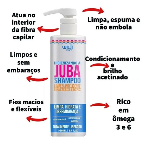 Encrespando + Buter Oil + Co Wash + Geleia + Shampoo Juba