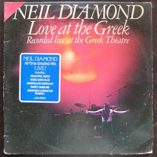 Vinilo  Neil Diamond Love At The Greek 2lp (bte132)