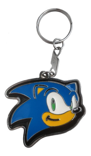 Llavero Metalico De Sonic