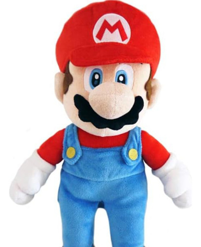 Super Mario Bros De Peluche, Multicolor, H= 25 Cm