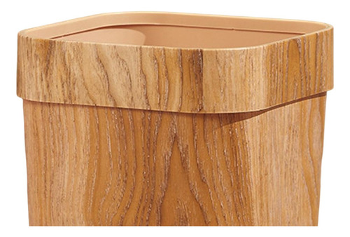 Bote De Basura De Grano De Madera Moderno, Cubos De Basura A