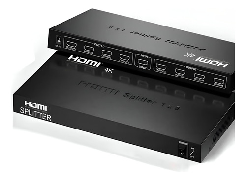 Splitter Hdmi 1 A 8 Divisor Señal Amplificador 8 Tv 1080p Pc