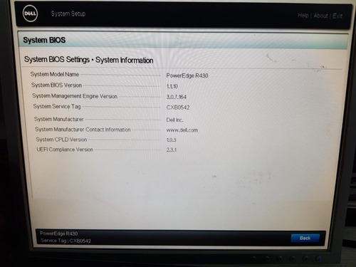 Servidor Dell R430 Xeon Six E5-2620 V3 2,4ghz 32gb 2sas 2tb