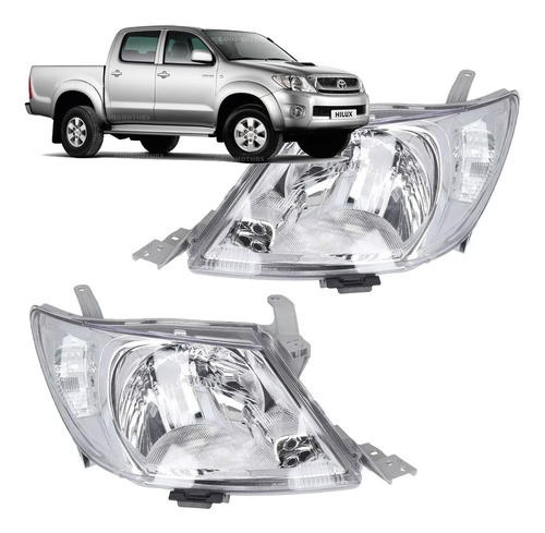 Par Opticos Toyota Hilux 2008 - 2011 Haogenos - Nuevos